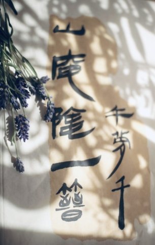 Chinese calligraphy, brush pen on xuan paper