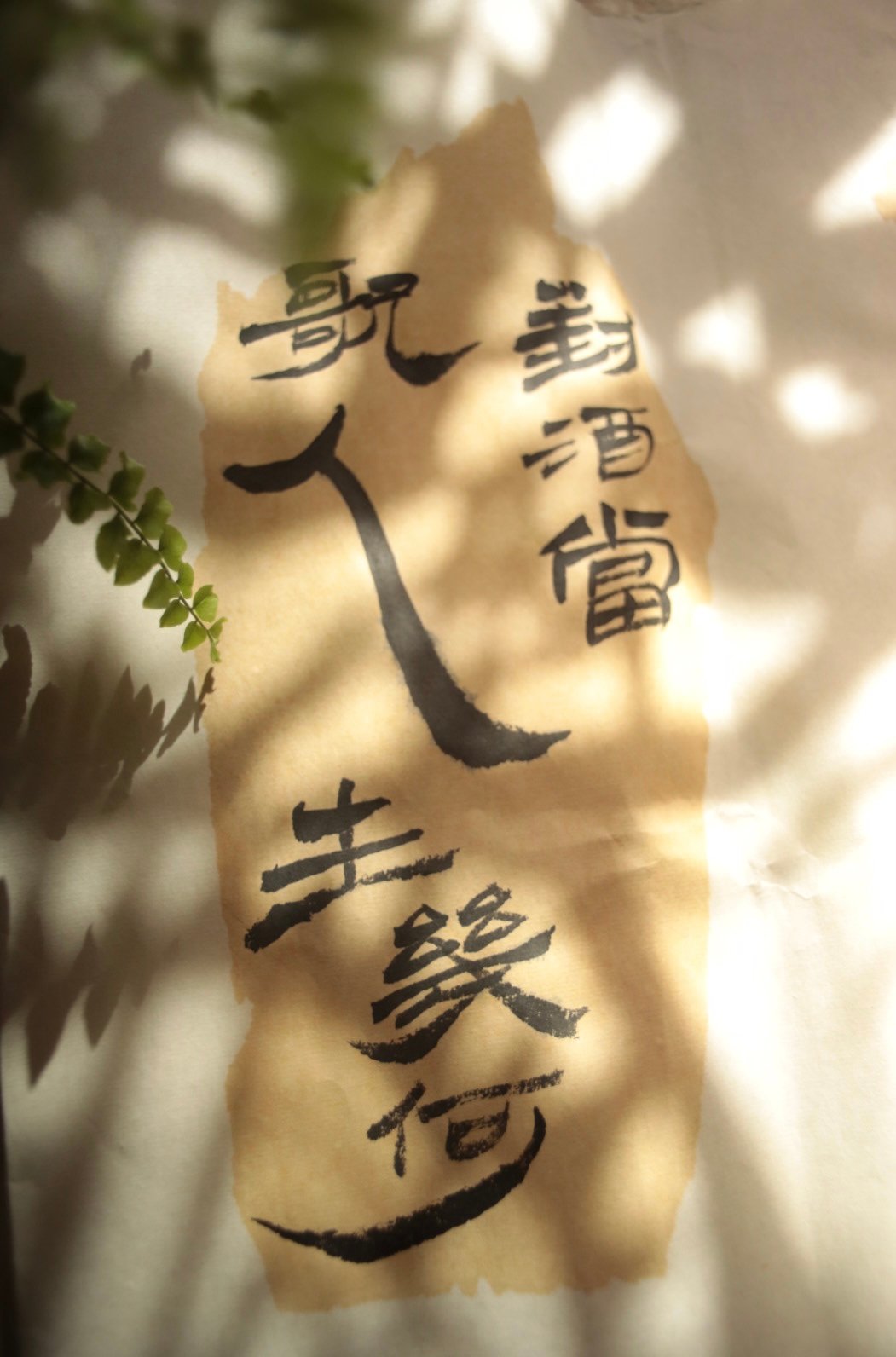 Chinese Calligraphy page
